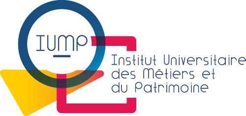Logotype Institut Universitaire des métiers du Patrimoine
